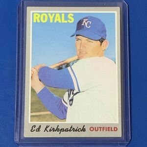 Ed Kirkpatrick #165 1970 Topps Baseball Trading Card